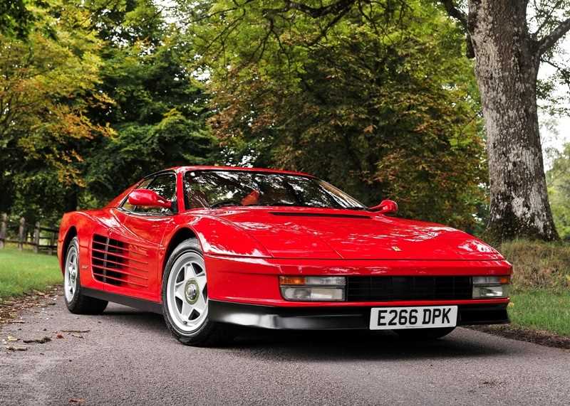 Click for high resolution Lot 195 - 1987 Ferrari Testarossa