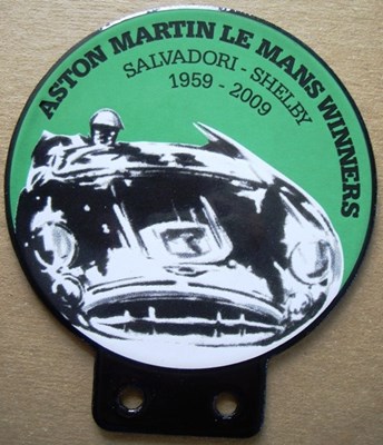 Lot 154 - Aston Martin car plaque