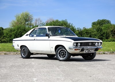 Lot 281 - 1973 Opel Manta 1600GT A Series