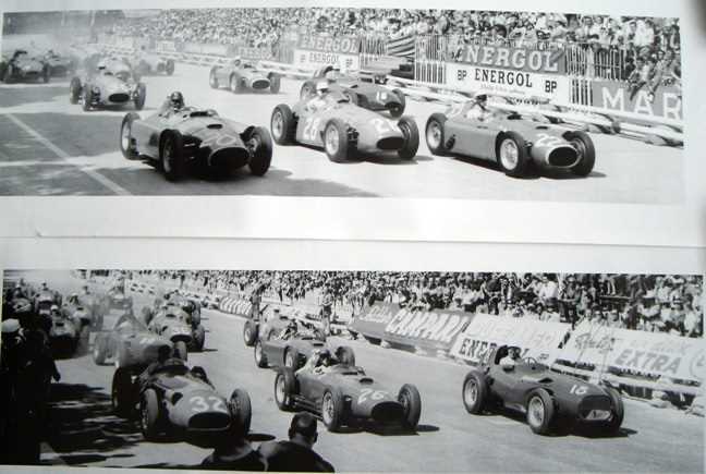 Click for high resolution Lot 158 - Panoramic start line photo-prints Monaco