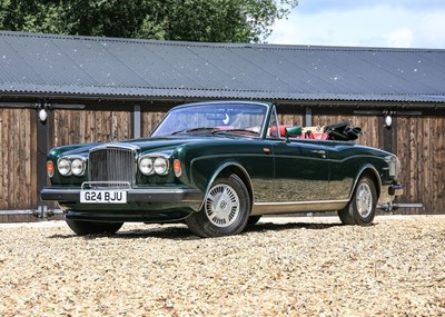 Lot 227 - 1990 Bentley Continental Convertible