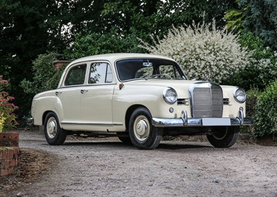 Lot 279 - 1958 Mercedes-Benz  190D Ponton