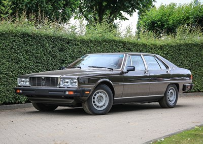 Lot 225 - 1983 Maserati Quattroporte II