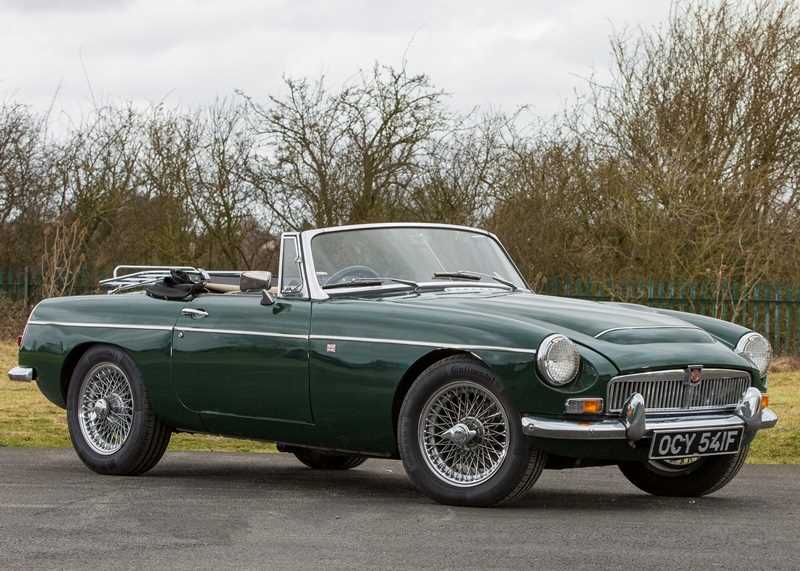Click for high resolution Lot 164 - 1968 MG C Roadster