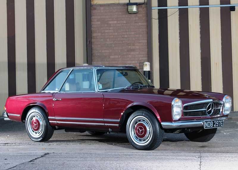 Click for high resolution Lot 176 - 1968 Mercedes-Benz  280 SL Roadster