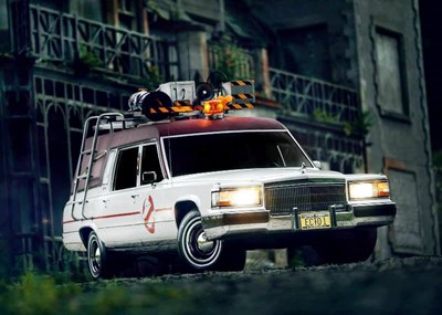 Lot 163 - 1991 Cadillac  Fleetwood Ghostbusters Hearse