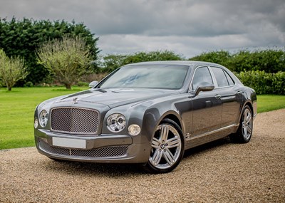 Lot 209 - 2012 Bentley  Mulsanne