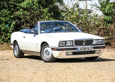 Lot 266 - 1990 Maserati Bi-Turbo Spyder