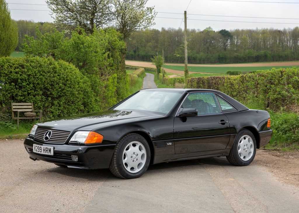 Click for high resolution Lot 203 - 1993 Mercedes-Benz  SL600 Roadster