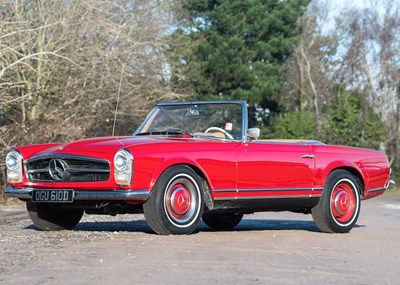 Lot 263 - 1966 Mercedes-Benz  230 SL Roadster