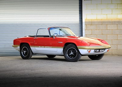 Lot 261 - 1971 Lotus Elan S4/Sprint DHC