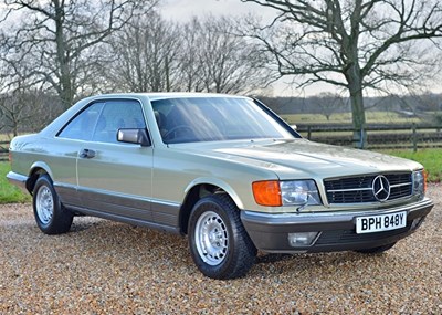 Lot 241 - 1983 Mercedes-Benz  380 SEC  Coupé