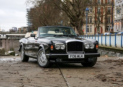 Lot 249 - 1988 Bentley Continental Convertible