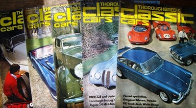 Lot 104 - Two boxes of car magazines