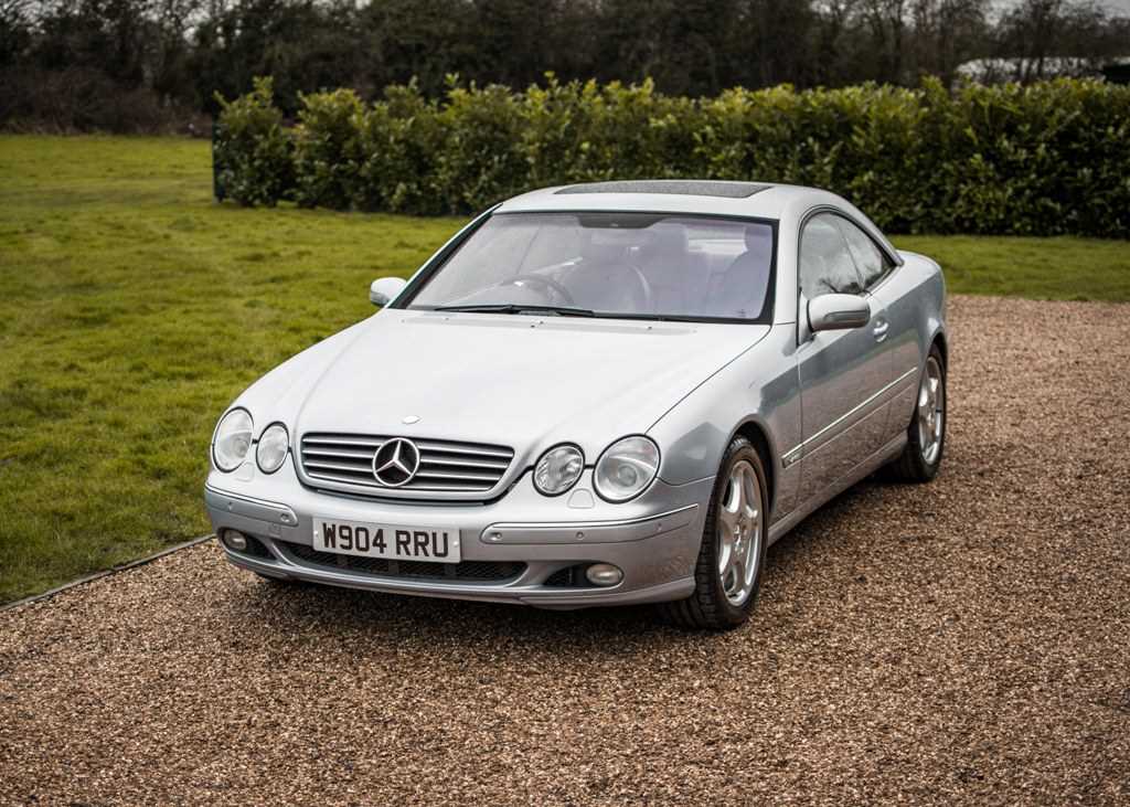 Click for high resolution Lot 221 - 2000 Mercedes-Benz CL 600
