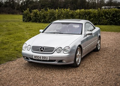 Lot 221 - 2000 Mercedes-Benz CL 600