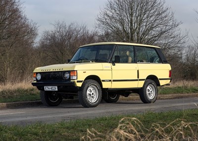 Lot 309 - 1979 Range Rover Suffix F 'Two door'