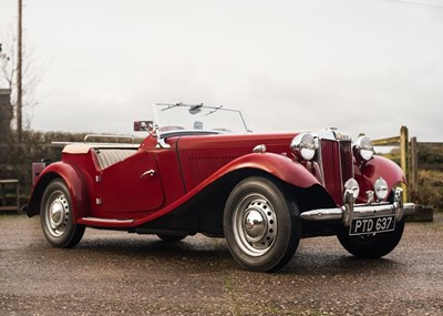 Lot 300 - 1953 MG TD Convertible