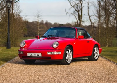 Lot 231 - 1990 Porsche 911/964 Carrera 4 Targa