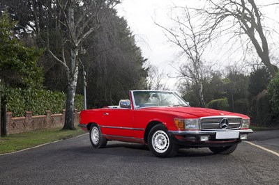 Lot 332 - 1980 Mercedes-Benz  380 SL Roadster