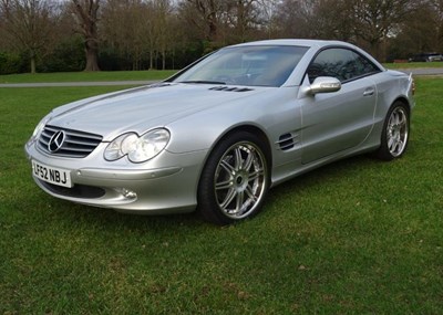 Lot 234 - 2002 Mercedes-Benz  SL 500 Roadster