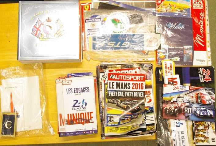 Click for high resolution Lot 2 - A collection of promotional and race programmes