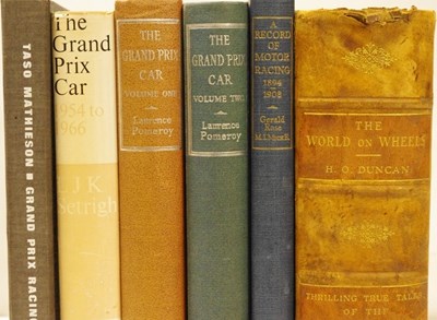 Lot 25 - A selection of six motoring books