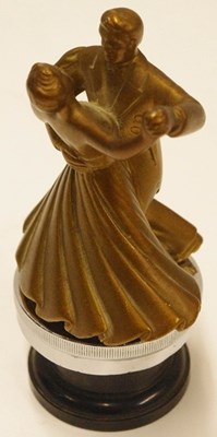 Lot 55 - A Fred Astaire and Ginger Rogers dancing couple motor mascot