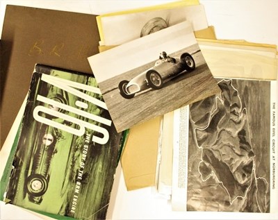 Lot 77 - Harry Mundy’s BRM V16 engineering archive.