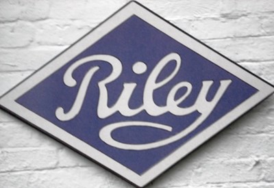 Lot 105 - Riley garage wall sign