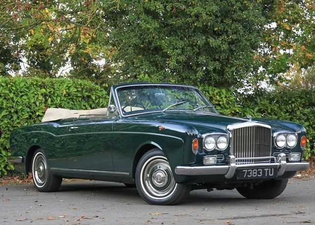 Lot 234 - 1968 Bentley T1 Convertible by Mulliner