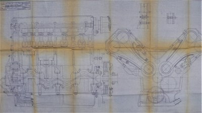 Lot 60 - A selection of approximately 40 blueprints