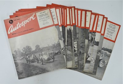 Lot 75 - A selection of 19 Autocourse year-books