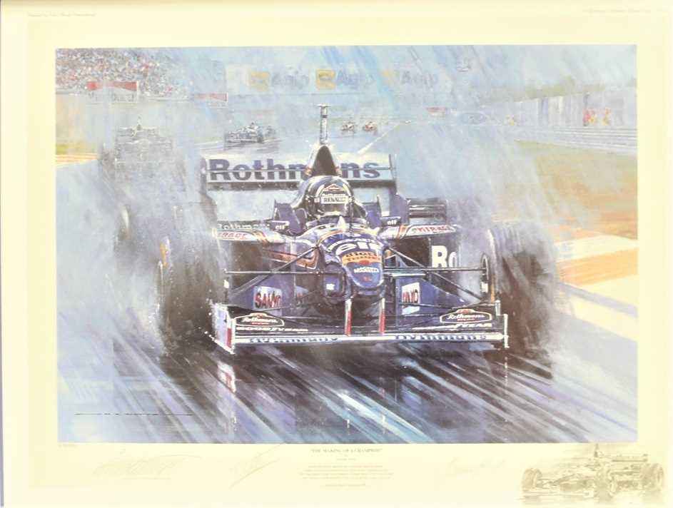 Click for high resolution Lot 84 - An original period Moto Lita wood rim steering wheel