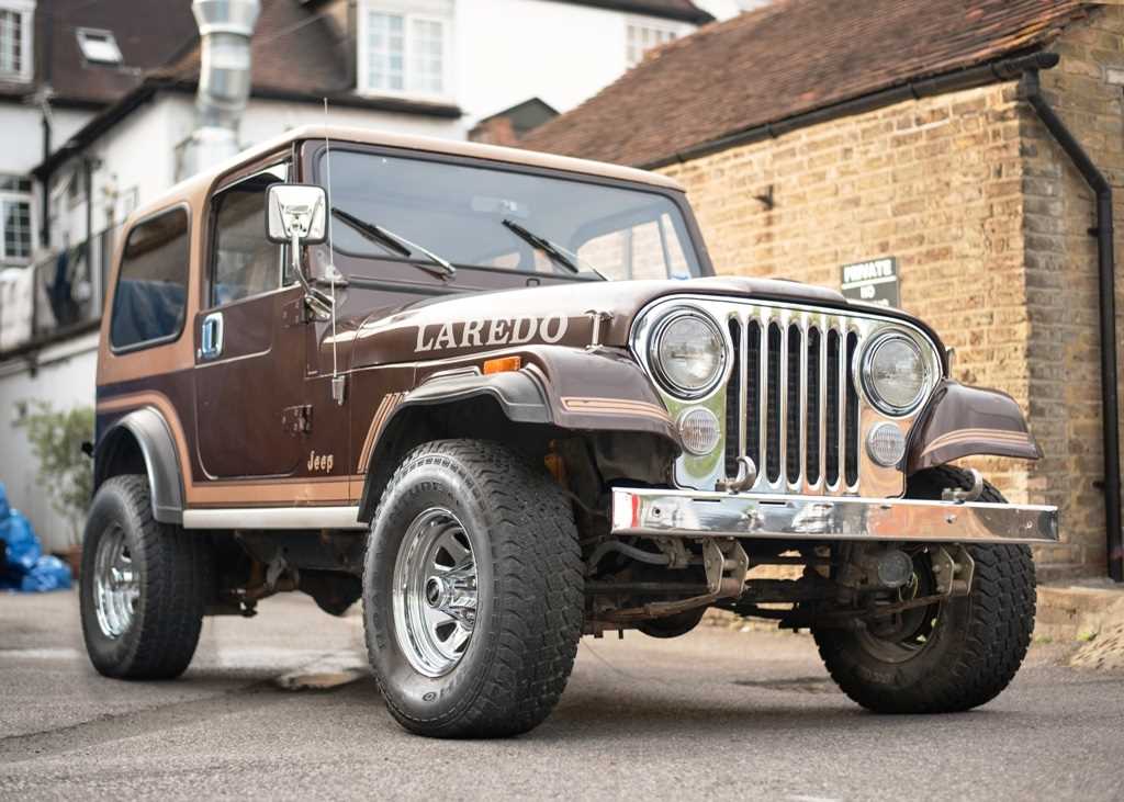 Click for high resolution Lot 232 - 1986 Jeep  CJ7