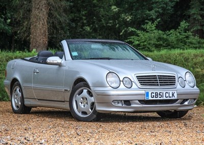 Lot 258 - 2001 Mercedes-Benz CLK 320 Elegance Convertible