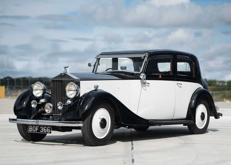 Click for high resolution Lot 168 - 1935 Rolls-Royce 20/25 Bromley Sports Saloon by James Young