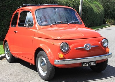 Lot 260 - 1972 Fiat 500F