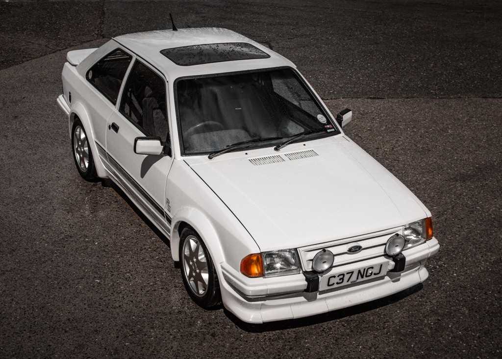Click for high resolution Lot 133 - 1986 Ford Escort RS Turbo Series I