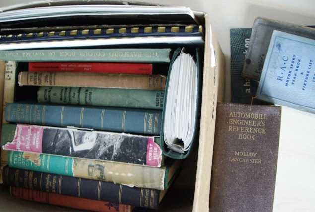 Click for high resolution Lot 6 - Two boxes of books