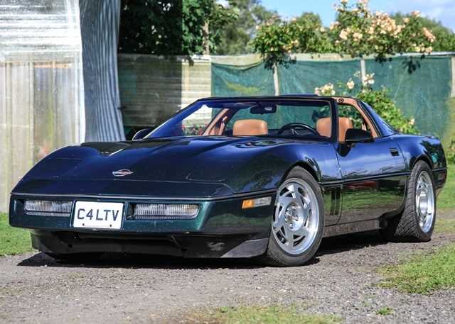 Click for high resolution Lot 176 - 1990 Chevrolet Corvette Stingray C4 ZR1