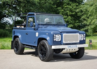 Lot 158 - 2013 Land Rover  Defender 90 Custom Convertible