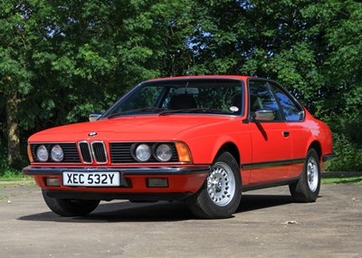 Lot 188 - 1983 BMW 628 CSi