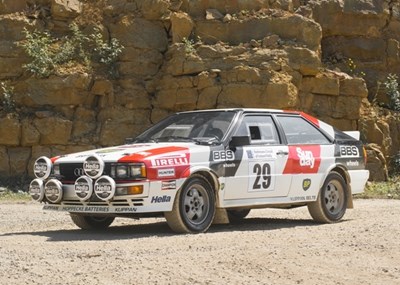 Lot 196 - 1981 Audi  Quattro LWB Competition