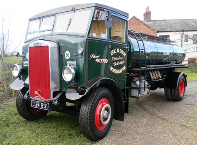 Lot 212 - 1936 Leyland Beaver Petrol Tanker