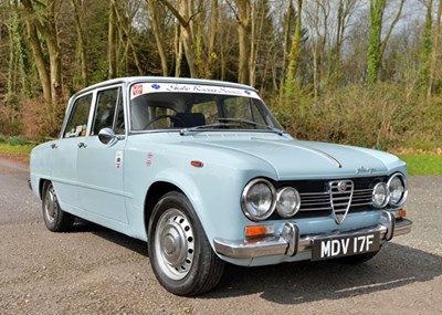 Lot 147 - 1968 Alfa Romeo Giulia Super 1600 Road/Rally