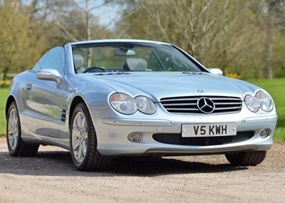 Lot 266 - 2004 Mercedes-Benz SL 500 Roadster