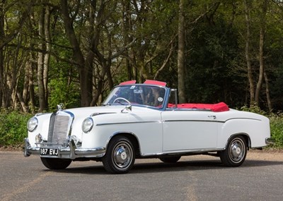 Lot 224 - 1957 Mercedes-Benz 220S Cabriolet