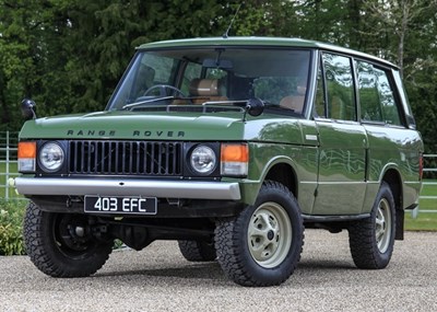 Lot 158 - 1973 Range Rover Suffix B 'Two-door'