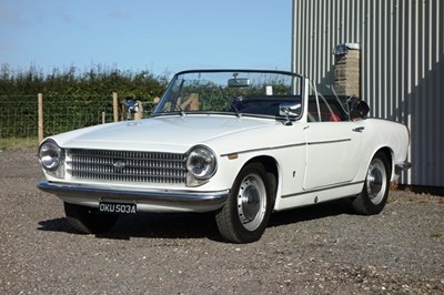 Lot 261 - 1963 Innocenti 1100S Spider